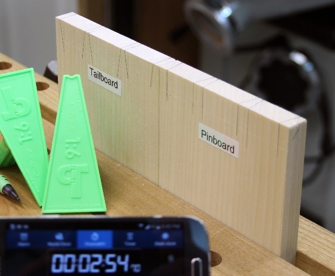 How TailSpin Marking Gauges Compare To Traditional Dovetail Layout Marking